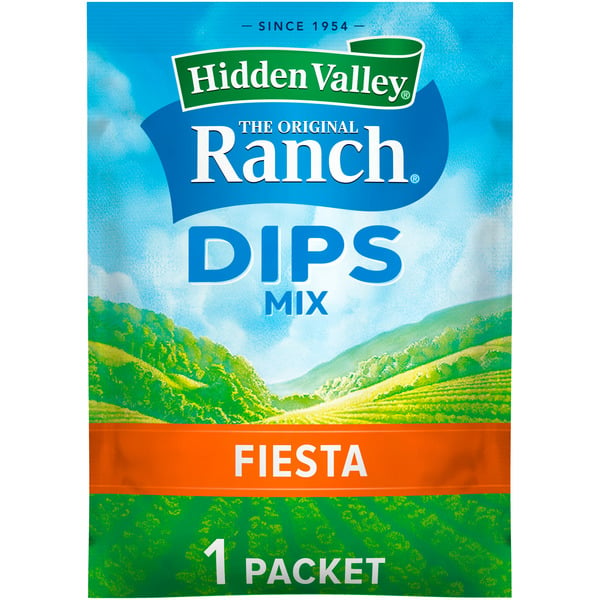 Salad Dressing & Toppings Hidden Valley Fiesta Ranch Dips Mix hero