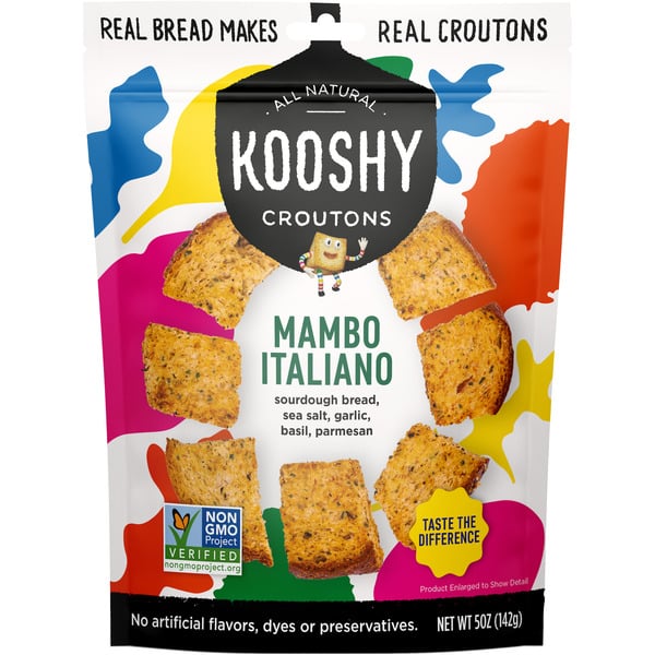 Salad Dressing & Toppings Kooshy Croutons Mambo Italiano hero