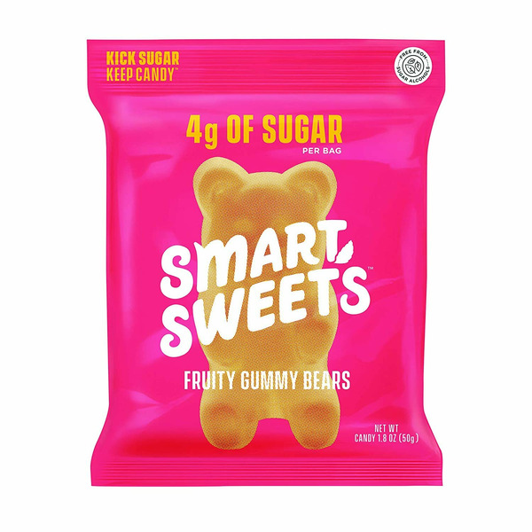 Candy & Chocolate SmartSweets Fruity Gummy Bears, gummy candy hero