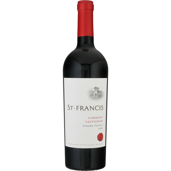 Red Wines St. Francis Cabernet Sauvignon, Sonoma County hero