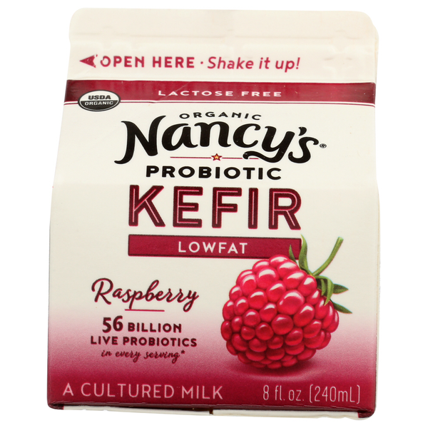 Yogurt Nancy's Organic Probiotic Lowfat Kefir hero