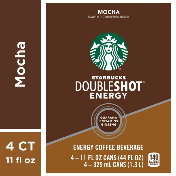 Energy & Sports Drinks Starbucks Energy Coffee Beverage, Mocha hero