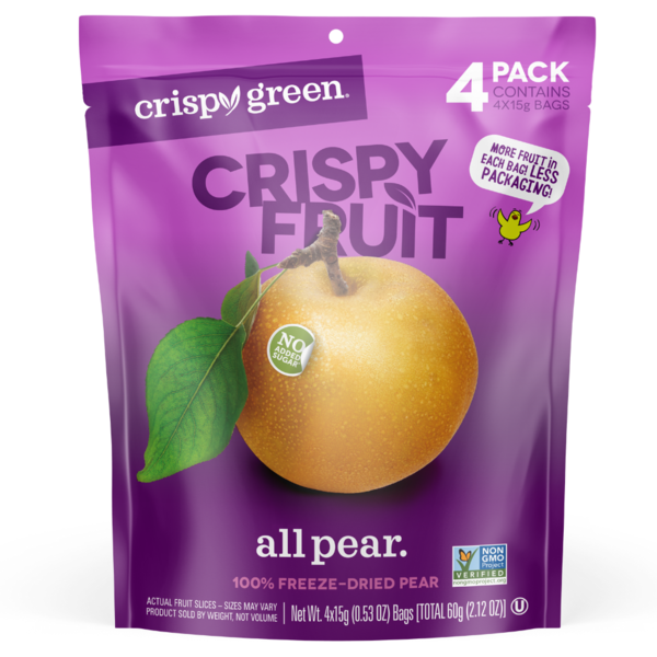 Nuts, Seeds & Dried Fruit Crispy Green Crispy Fruit All Pear hero