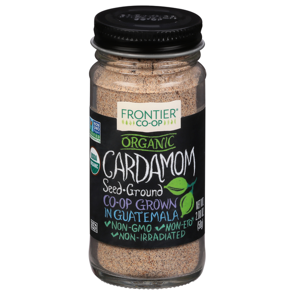 Spices & Seasonings Frontier Co-op Cardamom Seed, Organic, Ground hero