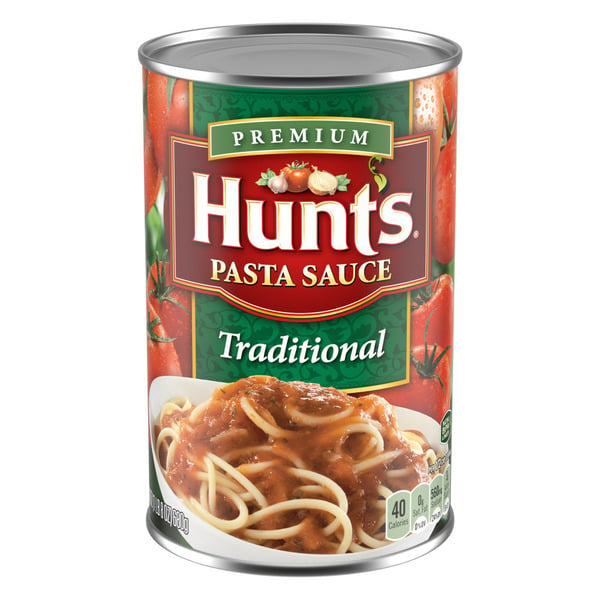 Holiday Items Hunt's Traditional Pasta Sauce hero