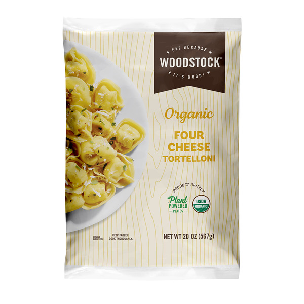 WOODSTOCK Organic 4 Cheese Tortelloni hero