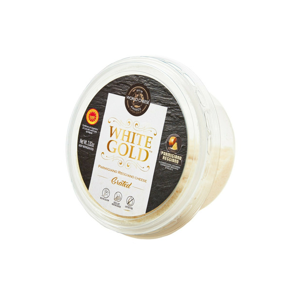 Other Creams & Cheeses Ambrosi White Gold, Italian Grated Parmigiano Reggiano Cheese hero