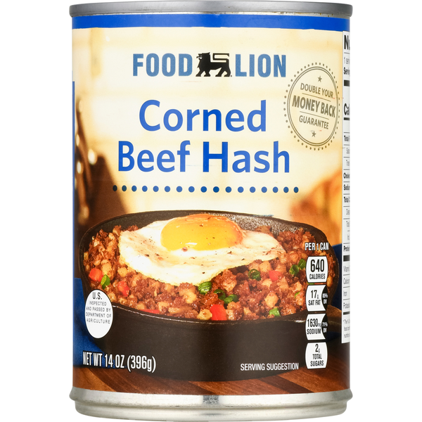 Canned Meat & Seafood Food Lion Corned Beef Hash hero