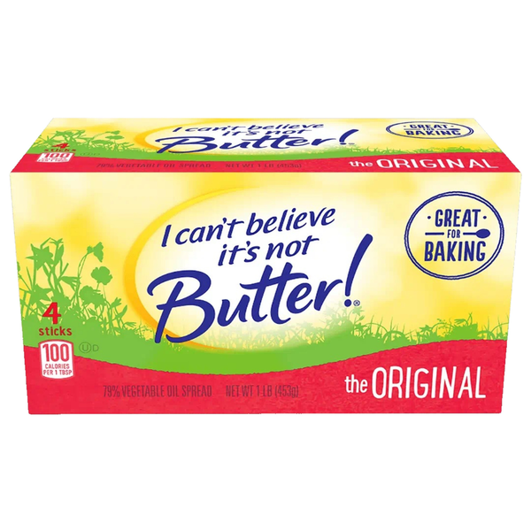 Butter, Margarine and Spread I Can't Believe It's Not Butter Baking Sticks hero