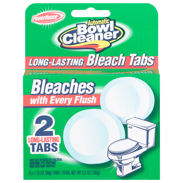 Cleaning Products PowerHouse Bleach Tabs, Long-Lasting hero