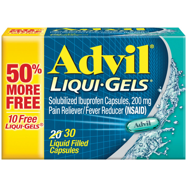 Muscles, Joints & Pain Relief Advil Pain Reliever and Fever Reducer hero