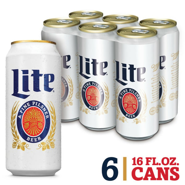 Beers & Coolers Miller Lite American Light Lager Beer hero