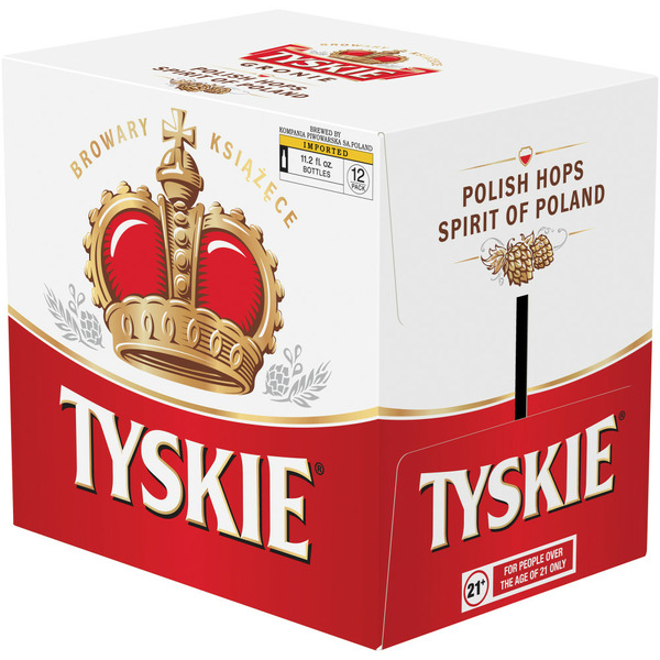 Beers & Coolers Tyskie Import Beer Polish Pale Lager hero