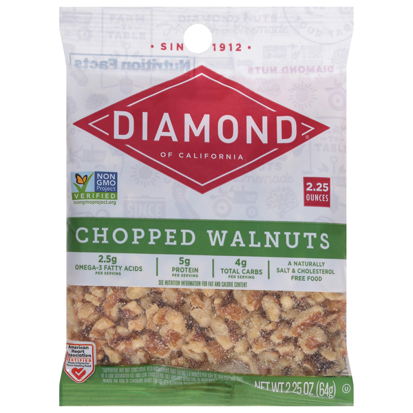 Baking Ingredients Diamond Walnuts, Chopped hero