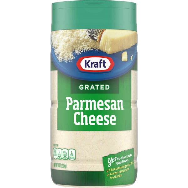 Packaged Cheese Kraft Parmesan Grated Cheese, oz Shaker hero