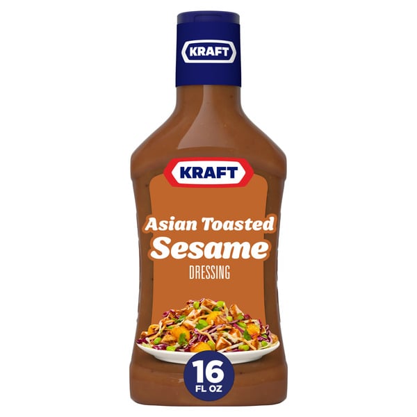 Salad Dressing & Toppings Kraft Asian Toasted Sesame Salad Dressing hero