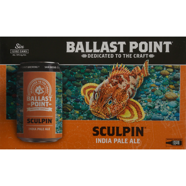 Beers & Coolers Ballast Point Brewing Co. Beer, India Pale Ale hero