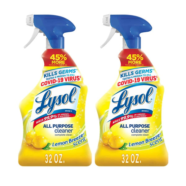 Cleaning Products Lysol All-Purpose Cleaner Spray Lemon Breeze hero