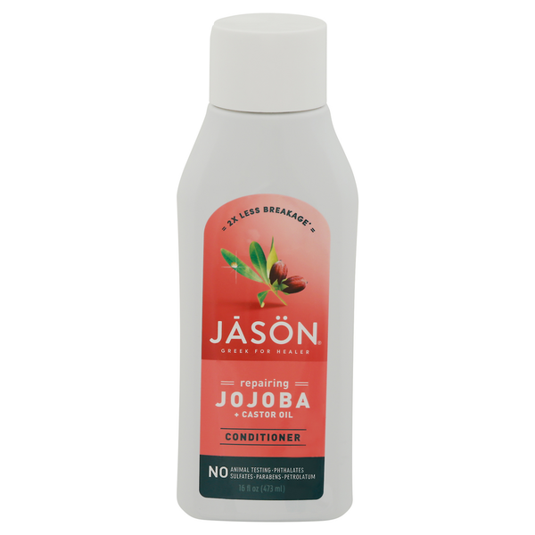 Hair Care JĀSÖN Conditioner, Jojoba + Castor Oil, Repairing hero