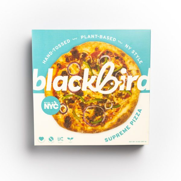 Frozen Pizza Blackbird Foods Plant-Based Supreme Pizza hero