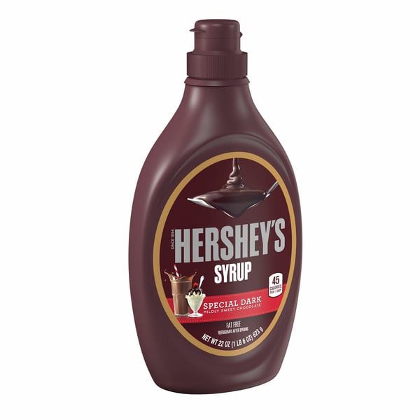 Ice Cream Toppings Hershey's Mildly Sweet Chocolate Syrup hero