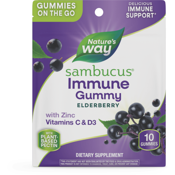 Vitamins & Supplements Nature's Way Sambucus Gummies On the Go hero