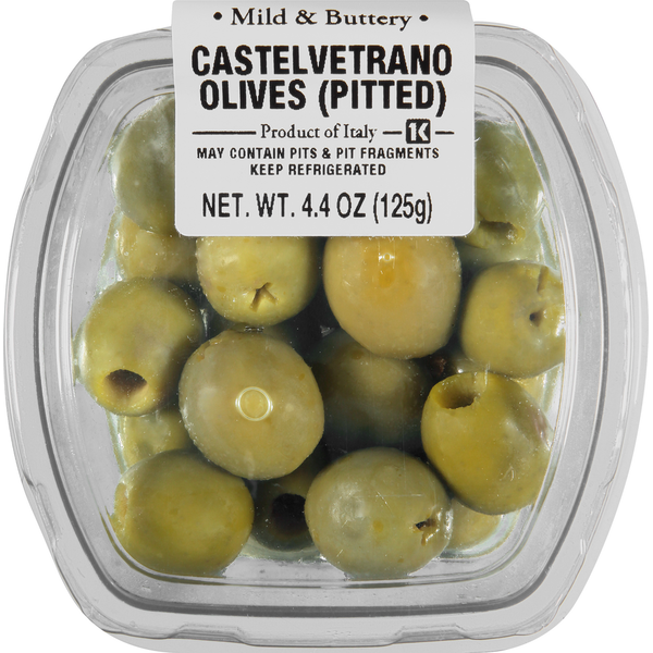 Specialty Cheeses International Gourmet Castelvetrano Olives, Pitted hero