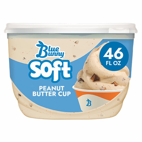 Frozen Dessert Blue Bunny Soft Peanut Butter Cup Frozen Dessert hero