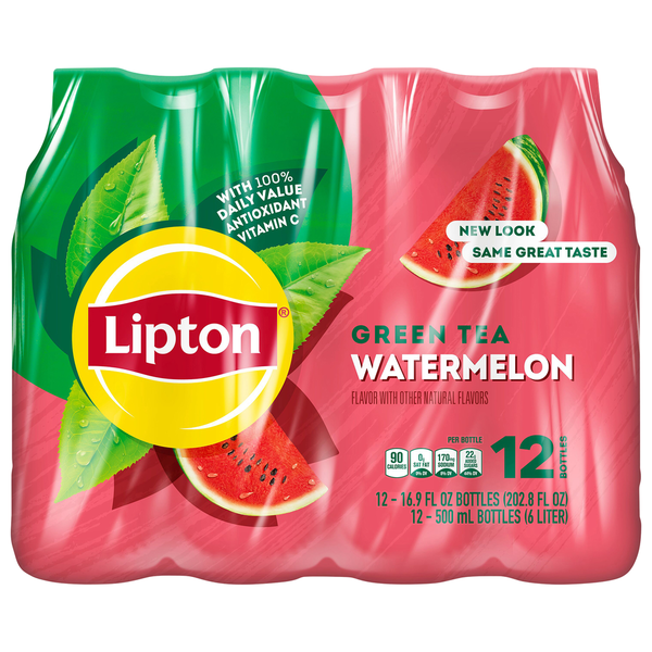 Tea Lipton Green Tea, Watermelon hero