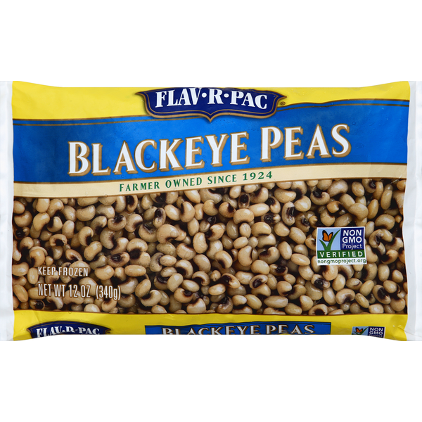 Frozen Vegan & Vegetarian Flav R Pac Blackeye Peas hero