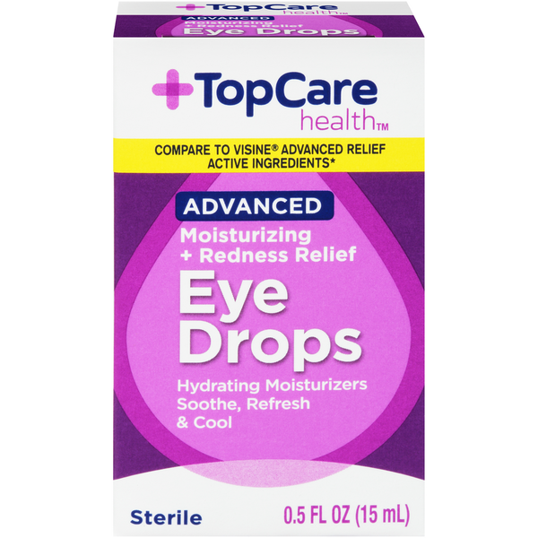 Eye & Ear Care TopCare Eye Drops, Advanced hero