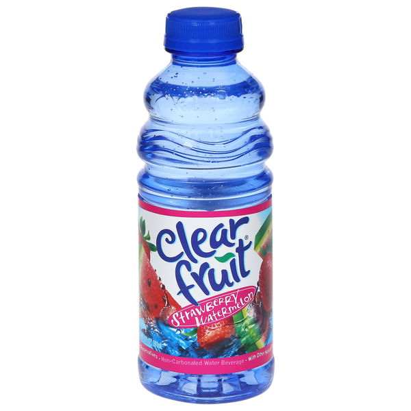 Water, Seltzer & Sparkling Water Clear Fruit Water Beverage, Strawberry Watermelon hero