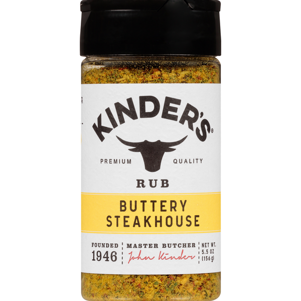 Spices & Seasonings Kinder's Rub, Buttery Steak House hero