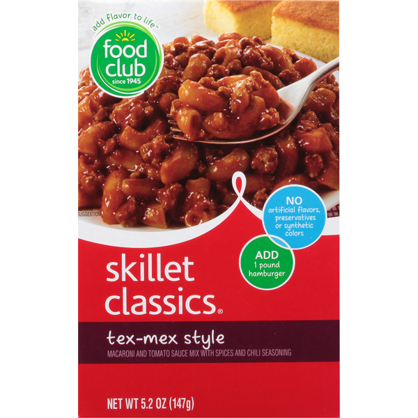 Instant Foods Food Club Skillet Classics, Tex-Mex Style hero