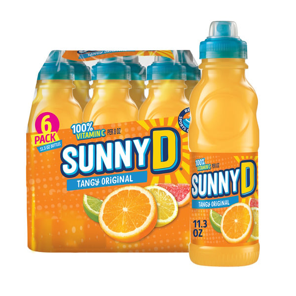 Juice & Nectars SunnyD Tangy Original Orange Juice Drink hero