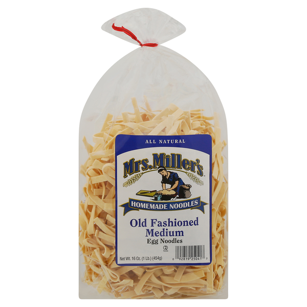 Dry Pasta Mrs. Miller's Egg Noodles, Medium, Old Fashioned hero