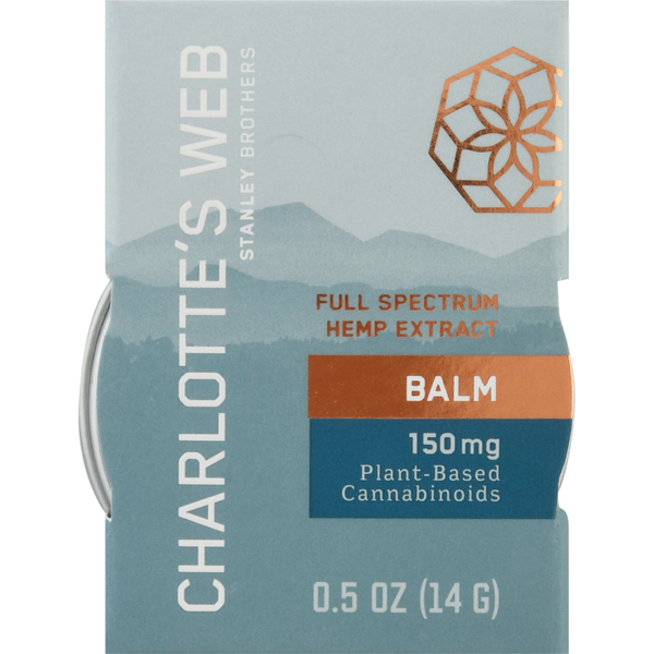 CBD Products Charlotte's Web Full Spectrum Hemp Extract Plant-based Cannabinoids Balm hero