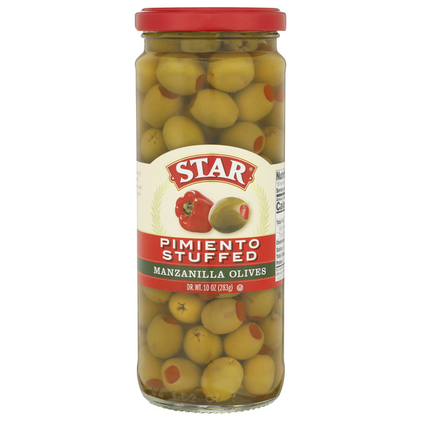 Pickled Goods & Olives STAR Manzanillas Pimiento Stuffed Olives hero