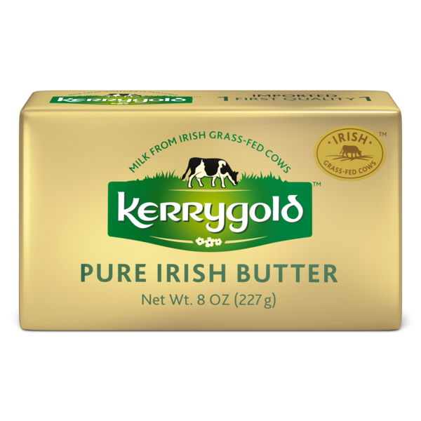 Butter Kerrygold Grass-Fed Pure Irish Salted Butter Foil hero