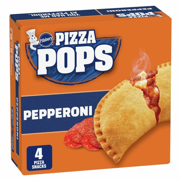 Frozen Pizza Pillsbury Pizza Pops, Pepperoni, Frozen Pizza Snacks hero