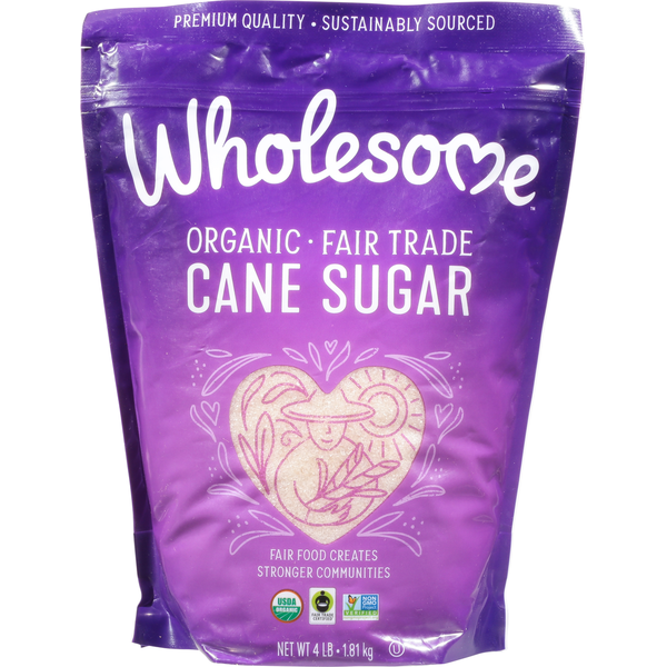 Baking Ingredients Wholesome Cane Sugar, Organic hero