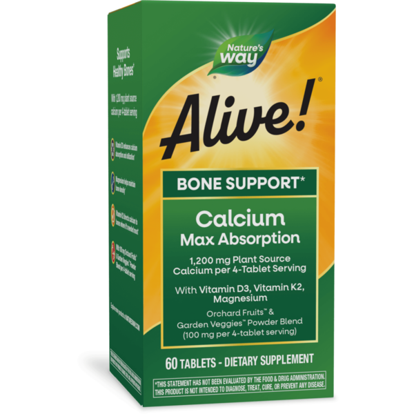 Vitamins & Minerals Nature's Way Alive!® Calcium Bone Support hero