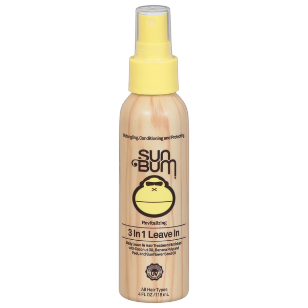 Hair Care Sun Bum Leave In, 3 in 1, Revitalizing hero