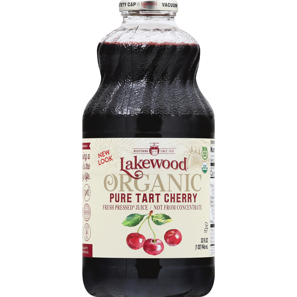 Juice & Nectar (Shelf-Stable) Lakewood Pressed Juice, Organic, Pure Tart Cherry hero