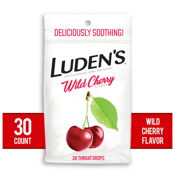 Cold, Flu & Allergy Luden's Soothing Throat Drops  Wild Cherry hero