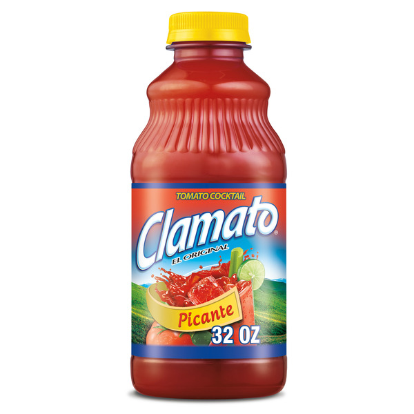 Juice & Nectars Clamato Picante Tomato Cocktail hero