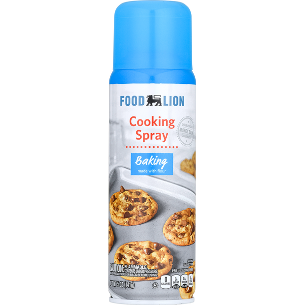 Oils & Vinegars Food Lion Baking Cooking Spray hero