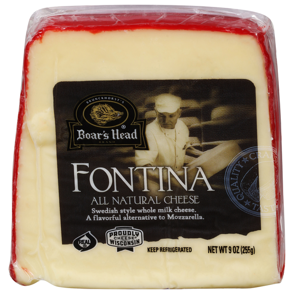 Specialty Cheeses Boar's Head Fontina Cheese hero