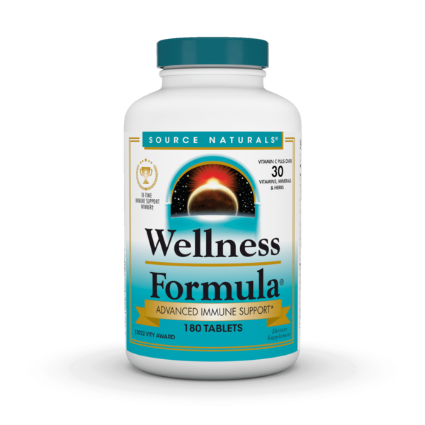 Cold, Flu & Allergy Source Naturals Wellness Formula Tablets hero