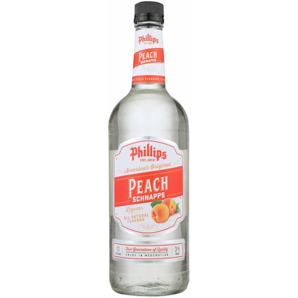 Spirits Phillips Peach Schnapps 34 hero